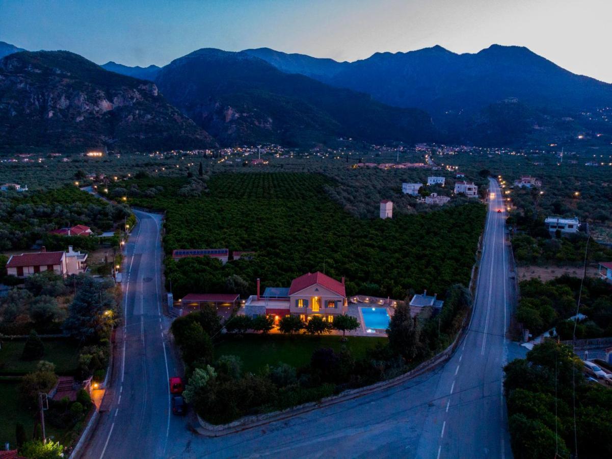 Villa Rodoula In Mystras Спарти Екстериор снимка